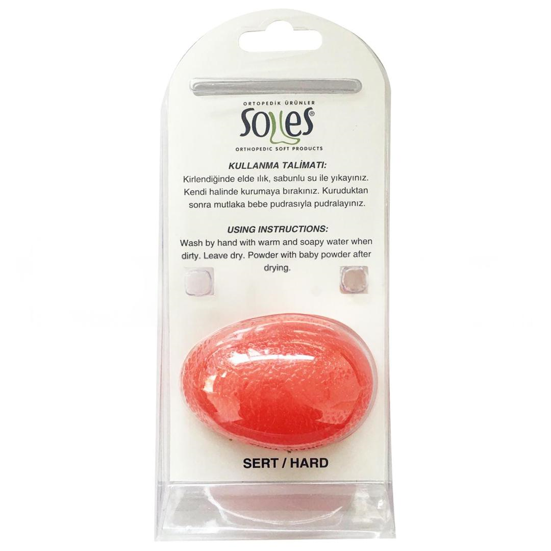 Soles Stres Topu Kırmızı - Sert