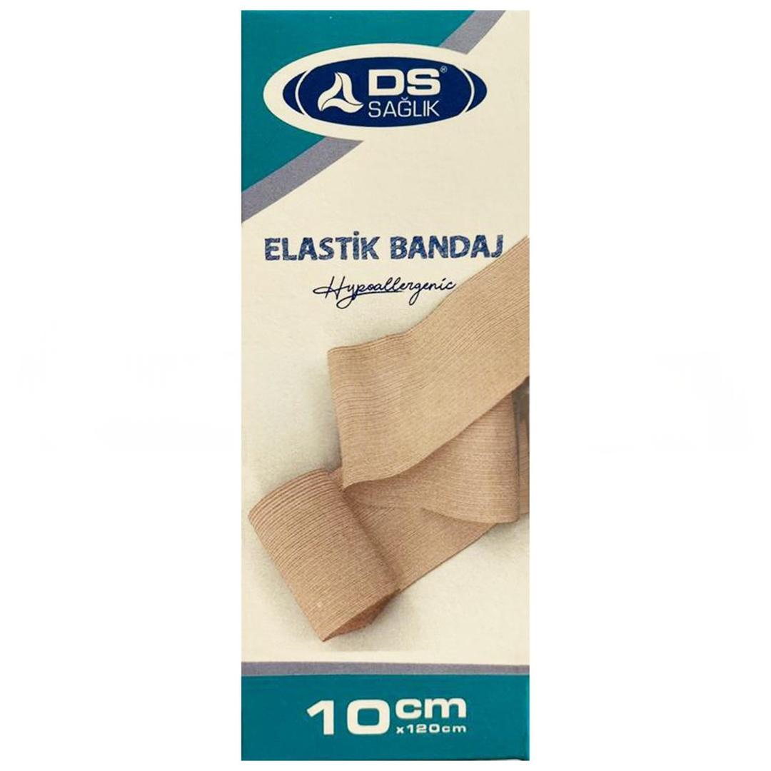 Damla Sağlık Elastik Bandaj Metal Kopçalı 10x120 cm