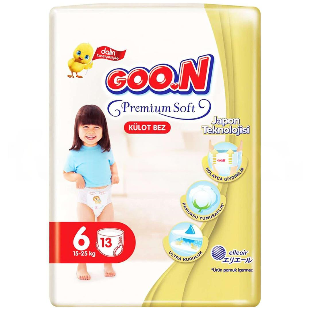 Goon Premium Külot Bebek Bezi 15-25 kg No: 6 13'lü
