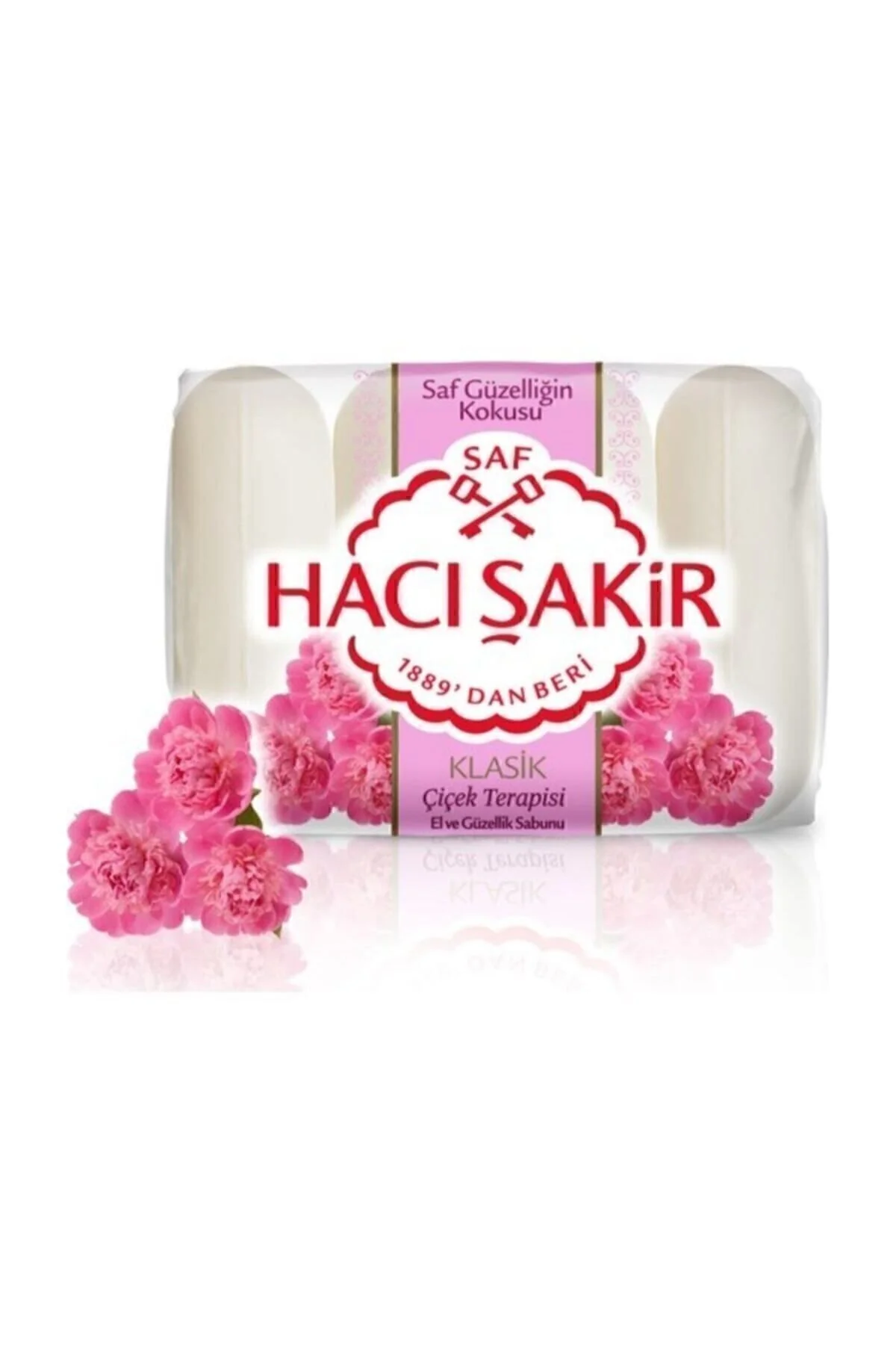 Hacı Şakir Klasik Çiçek Terapisi 4x70 gr El ve Güzellik Sabunu