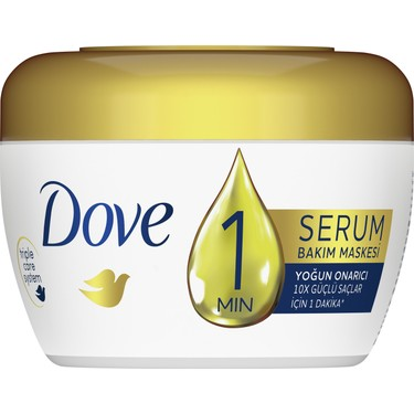 Dove 1 Minute Serum Yoğun Onarıcı 160 ml Saç Bakım Maskesi