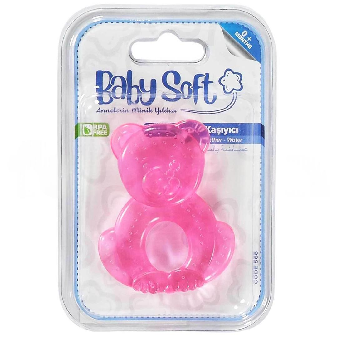 Babysoft 568 Renkli Sulu Diş Kaşıyıcı