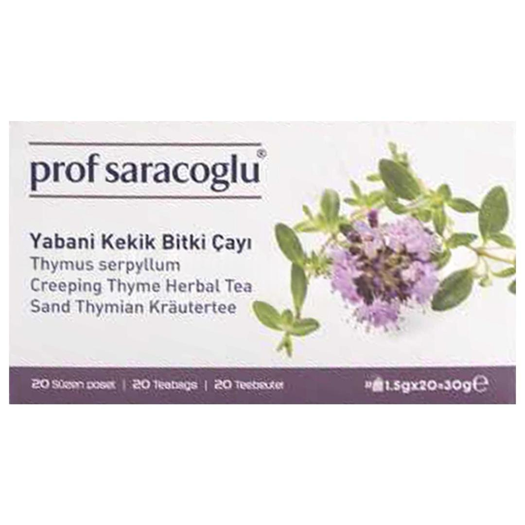 Prof Saraçoğlu Yabani Kekik 20'li Süzen Poşet
