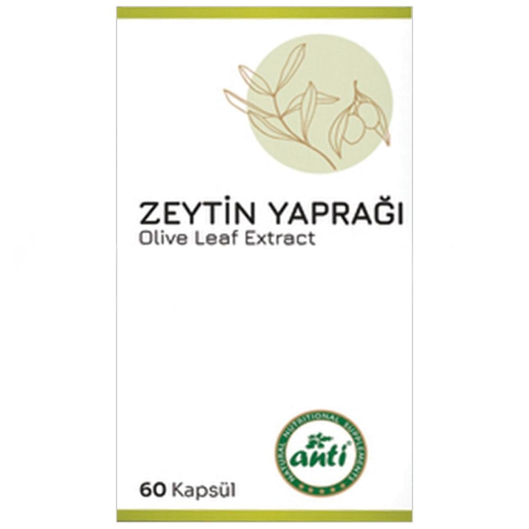 Anti Zeytin Yaprağı Ekstresi 60 Kapsül