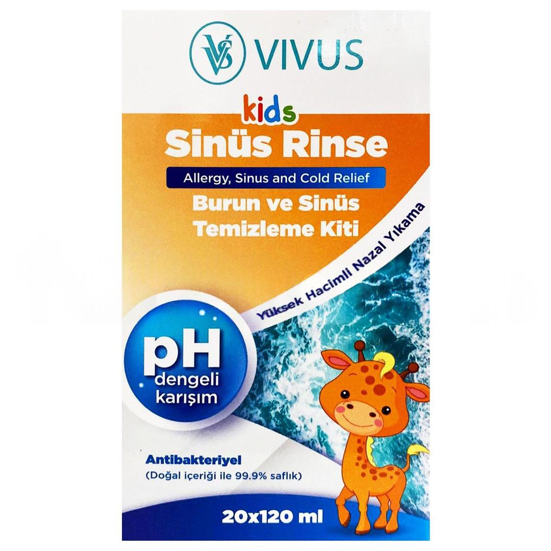 Vivus Sinus Rinse Kids 20 x 120 ml