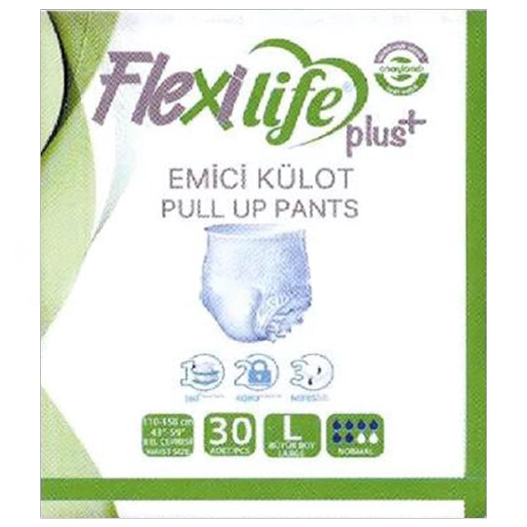 Flexi Life Plus Emici Külot Hasta Bezi Large 30'lu