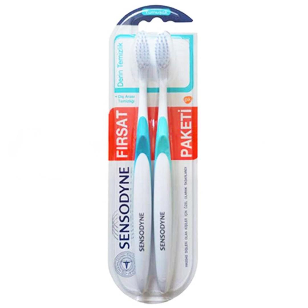 Sensodyne Derin Temizlik Diş Fırçası Yumuşak 1+1