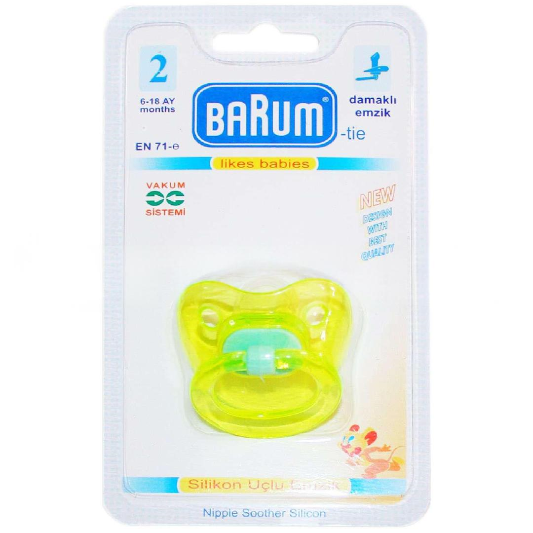 Barum Damaklı Silikon Emzik No: 2