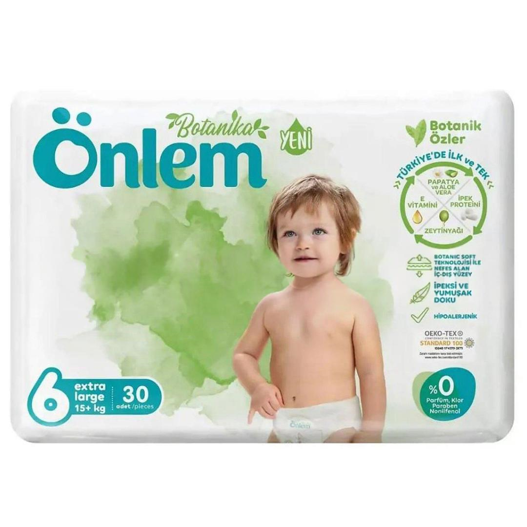 Önlem Botanika Extra Large Bebek Bezi 30'lu