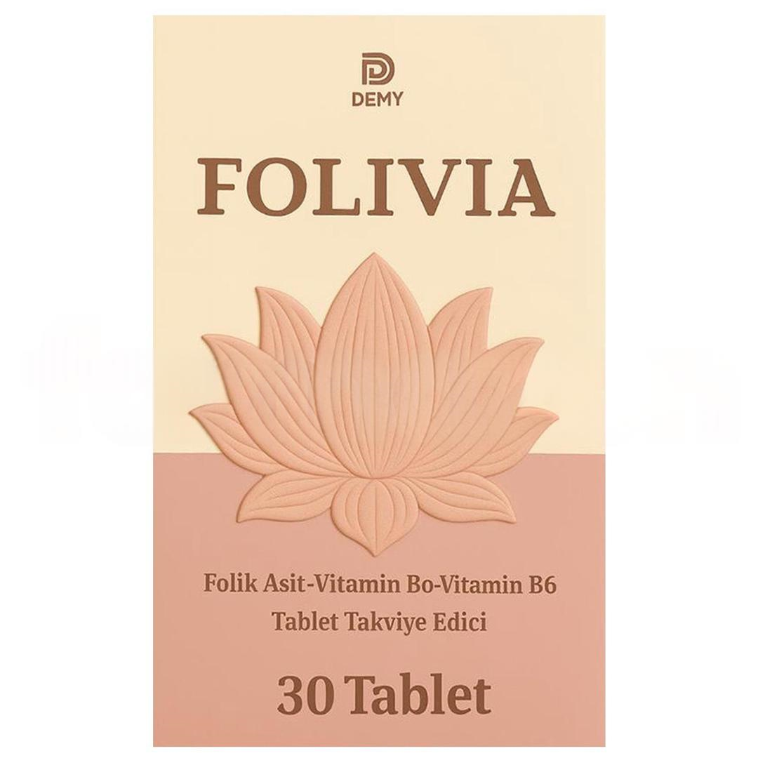 Folivia Folik Asit 30 Tablet