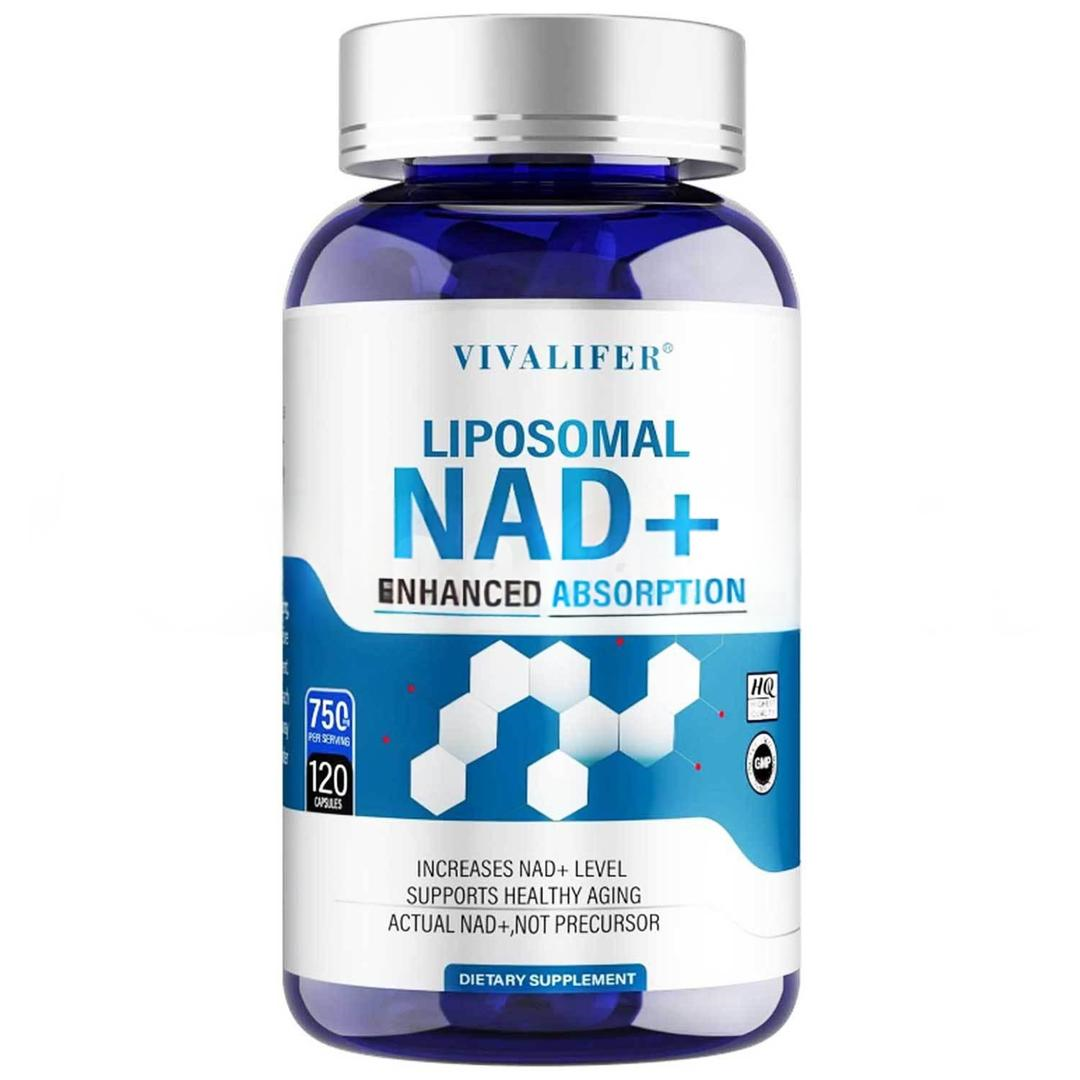Vivalifer Liposomal NAD+ 500 mg With Tmg 250 mg 120 Capsules - İthal