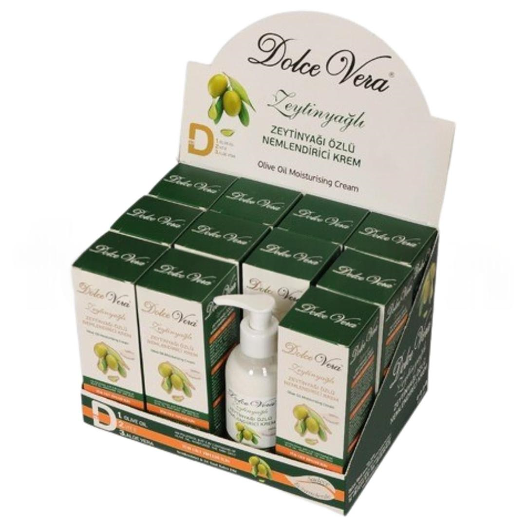 Dolce Vera Zeytin Yağlı Krem 150 ml - 12'li Stant (1 Adet Kutusuz Tester)