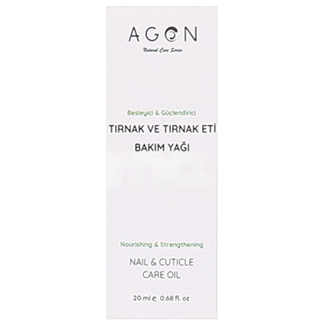 Agon Besleyici ve Güçlendirici Tırnak ve Tırnak Eti Bakım Yağı 20 ml
