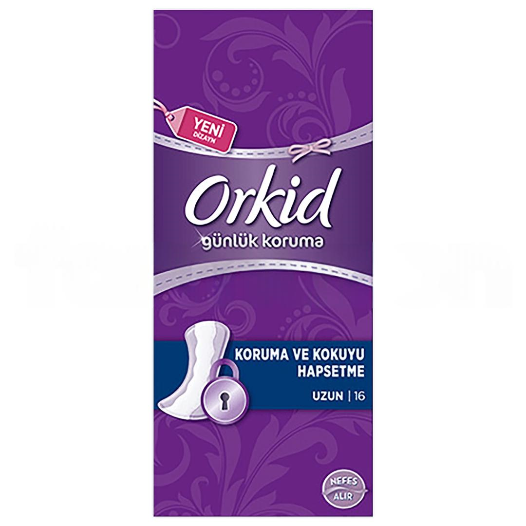 Orkid Günlük Koruma Hijyenik Ped Uzun 16'lı
