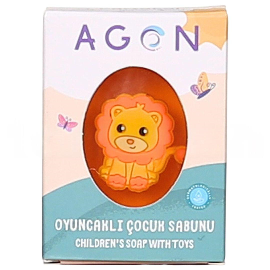 Agon Portakal Özlü El Yapımı Oyuncaklı Çocuk Sabunu