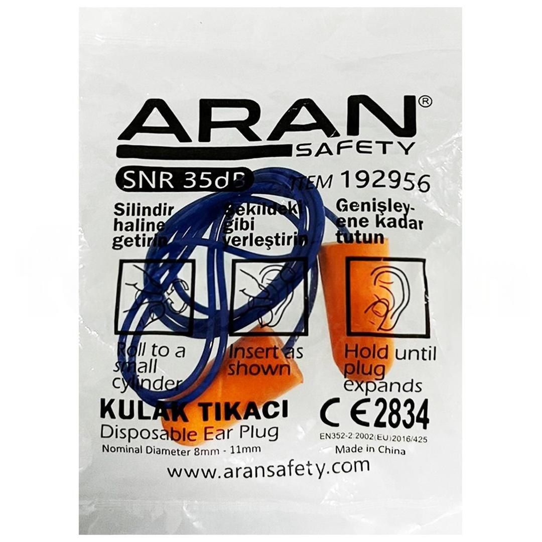 Aran Safety Stil İpli Kulak Tıkacı
