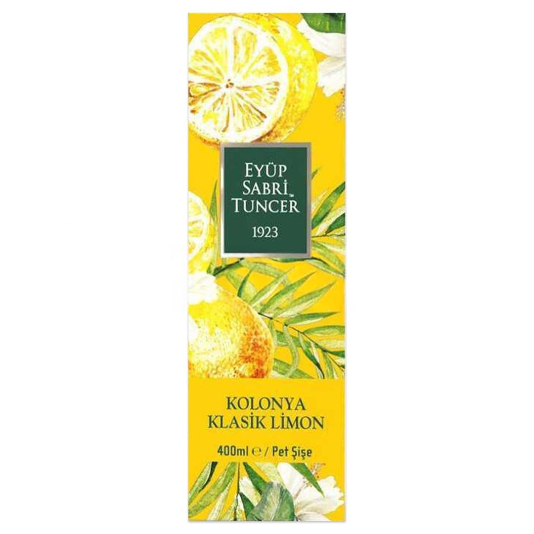 Eyüp Sabri Tuncer PVC Şişe Kolonya Klasik Limon 400 ml