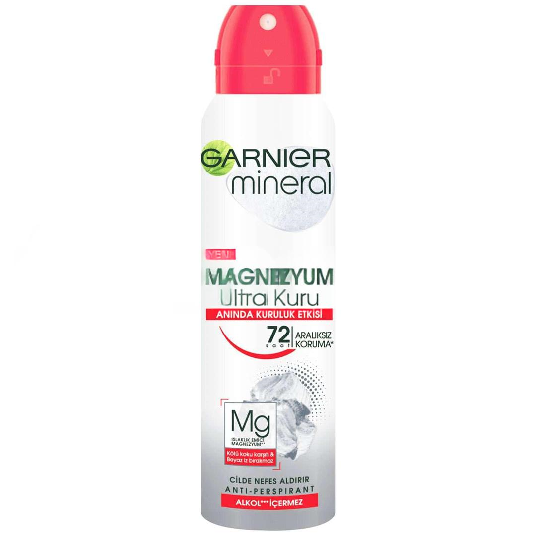 Garnier Mineral Deodorant Ultra Kuru Magnezyum 150 ml - Eski Ambalaj