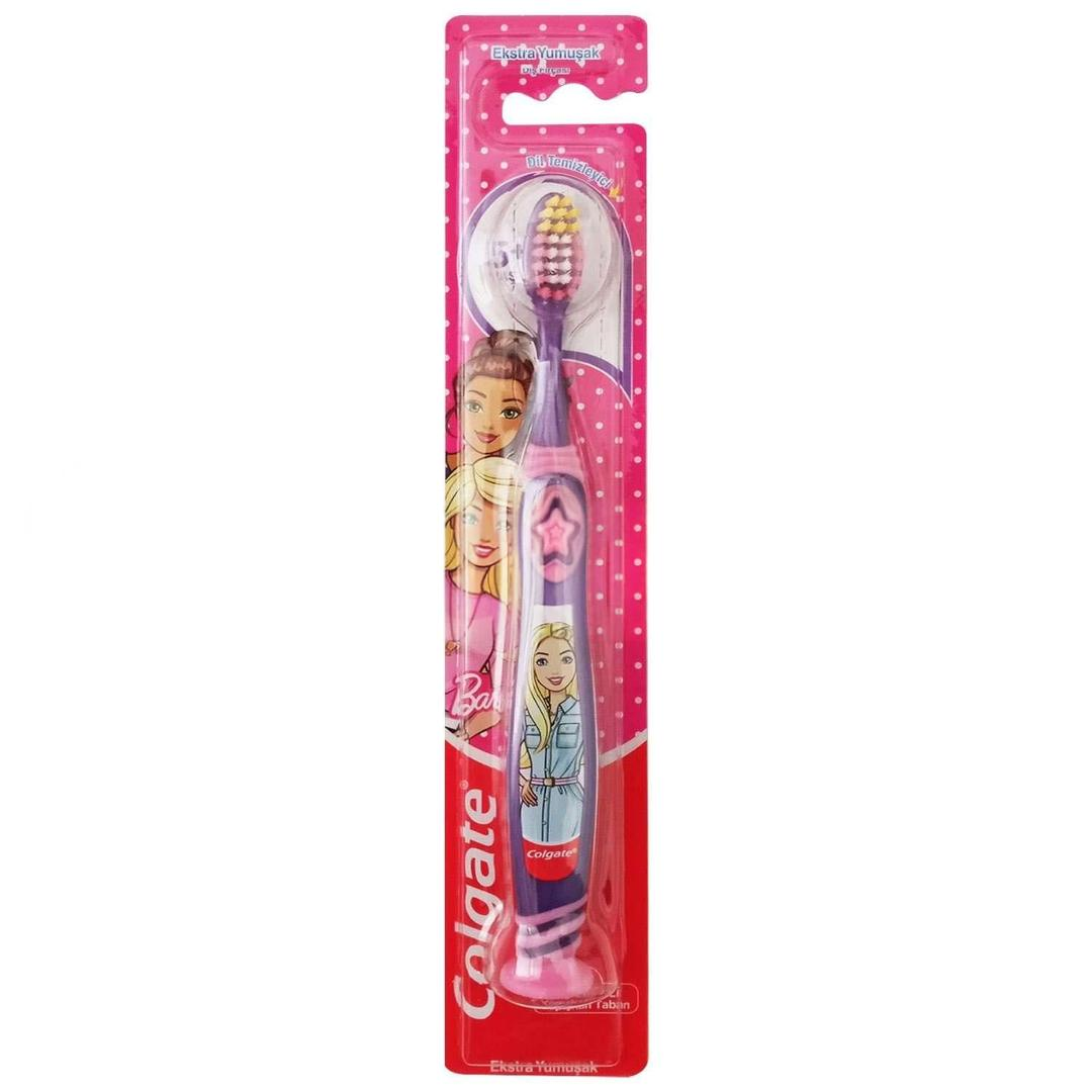 Colgate Çocuk Diş Fırçası 5 Yaş+ Vakumlu - Barbie
