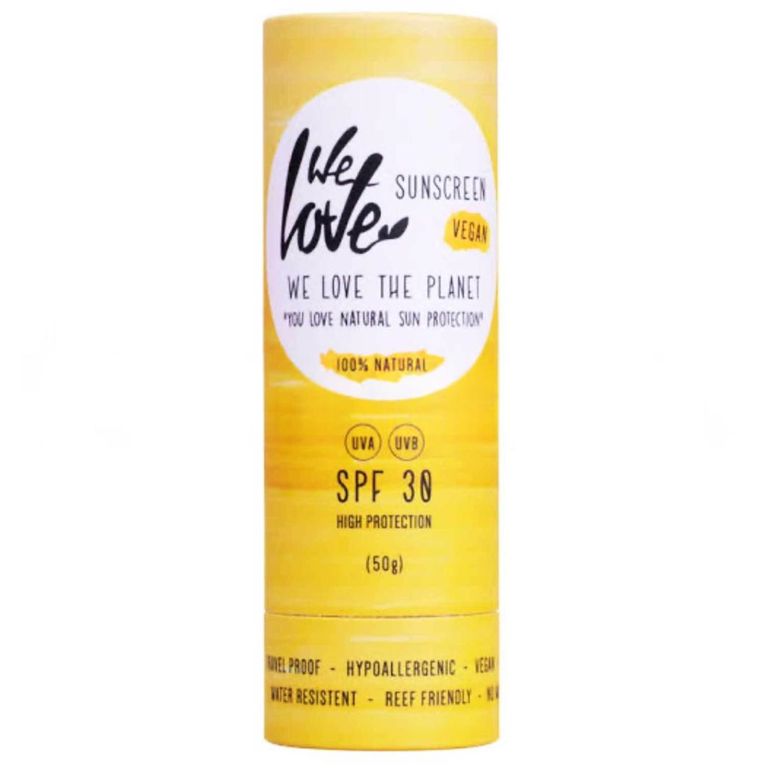 We Love The Planet Natural Sunscreen SPF30 Stick 50 gr