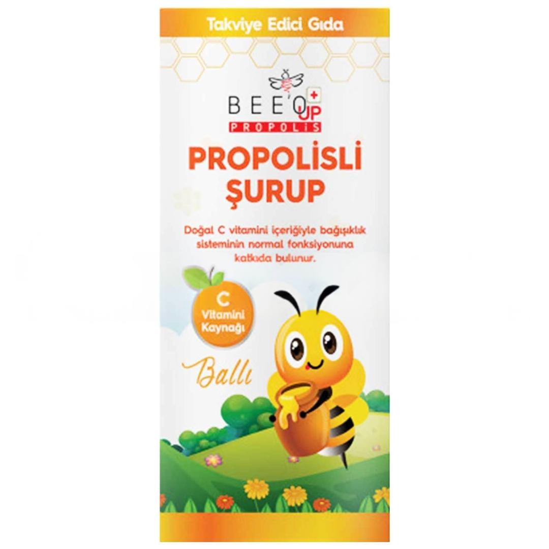 Bee'o Up Propolis Ballı Çocuk Şurubu 150 ml