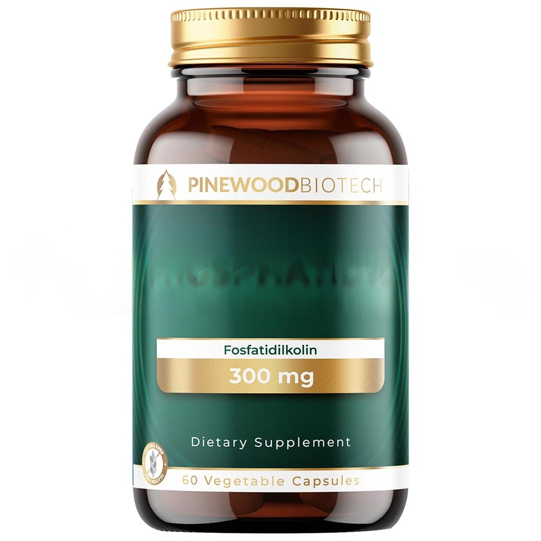 Pinewood Fosfatidilkolin 300 mg 60 Kapsül