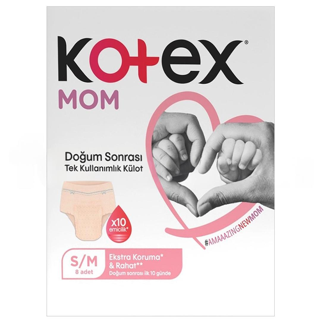 Kotex Mom Doğum Sonrası Emici Külot Small-Medium