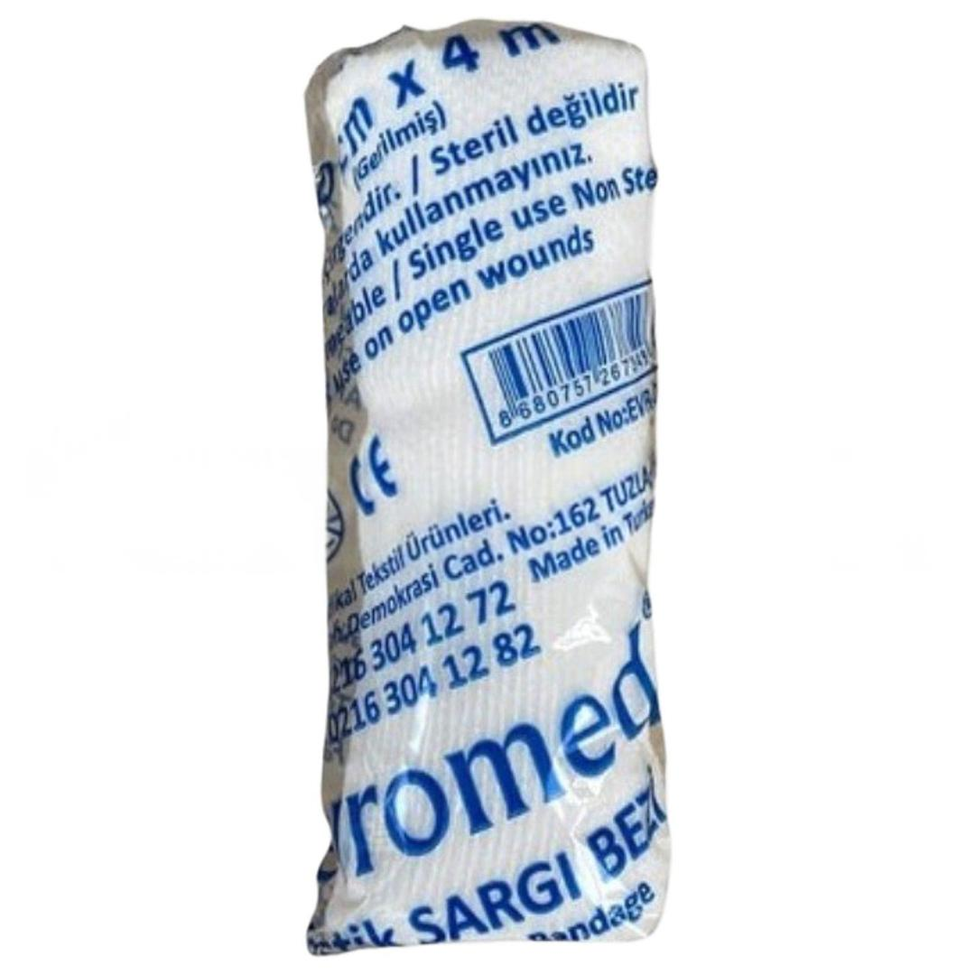 Evromed Elastik Sargı Bezi 10cm x 4m