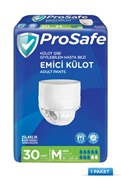 Prosafe Emici Külot XL 30'lu Yetişkin Hasta Bezi