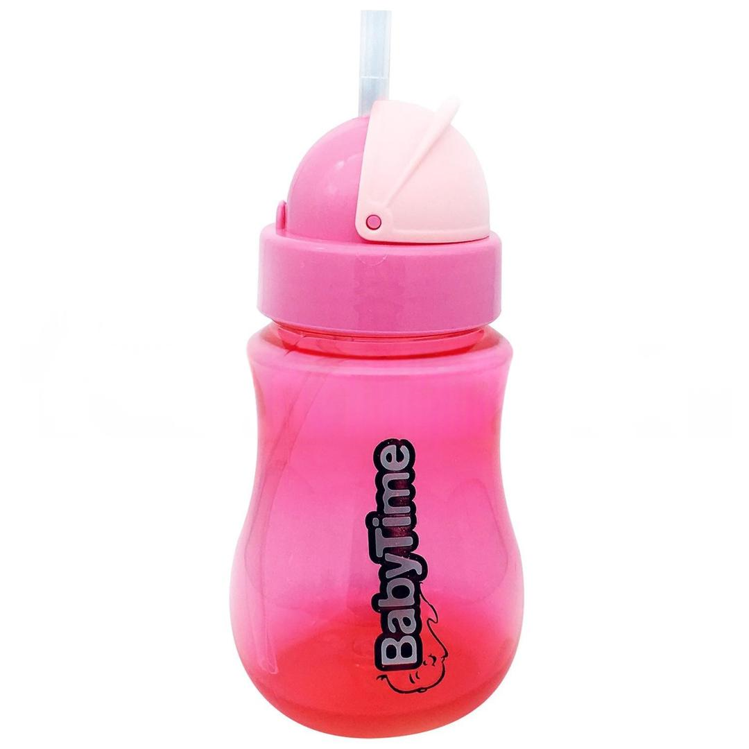 Baby Time BT500 Pipetli Bardak - Pembe