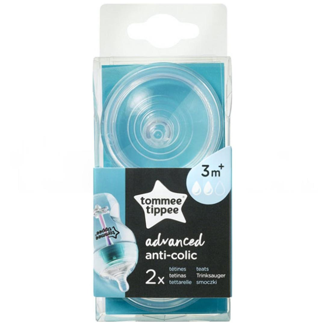 Tommee Tippee Biberon Emziği Anti-Colic 3 Ay+ 2 Delik