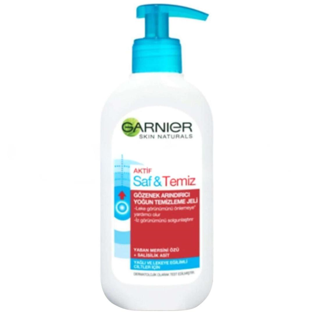 Garnier Aktif Saf & Temiz Yüz Temizleme Jeli Yoğun Gözenek Arındırıcı 150 ml