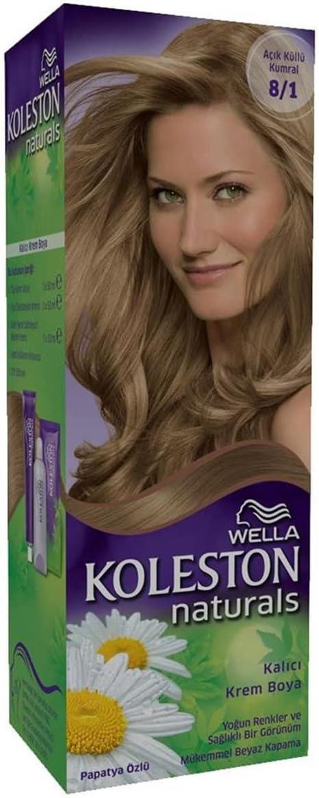Koleston Naturel 8-1 Açık Küllü Kumral Saç Boyası
