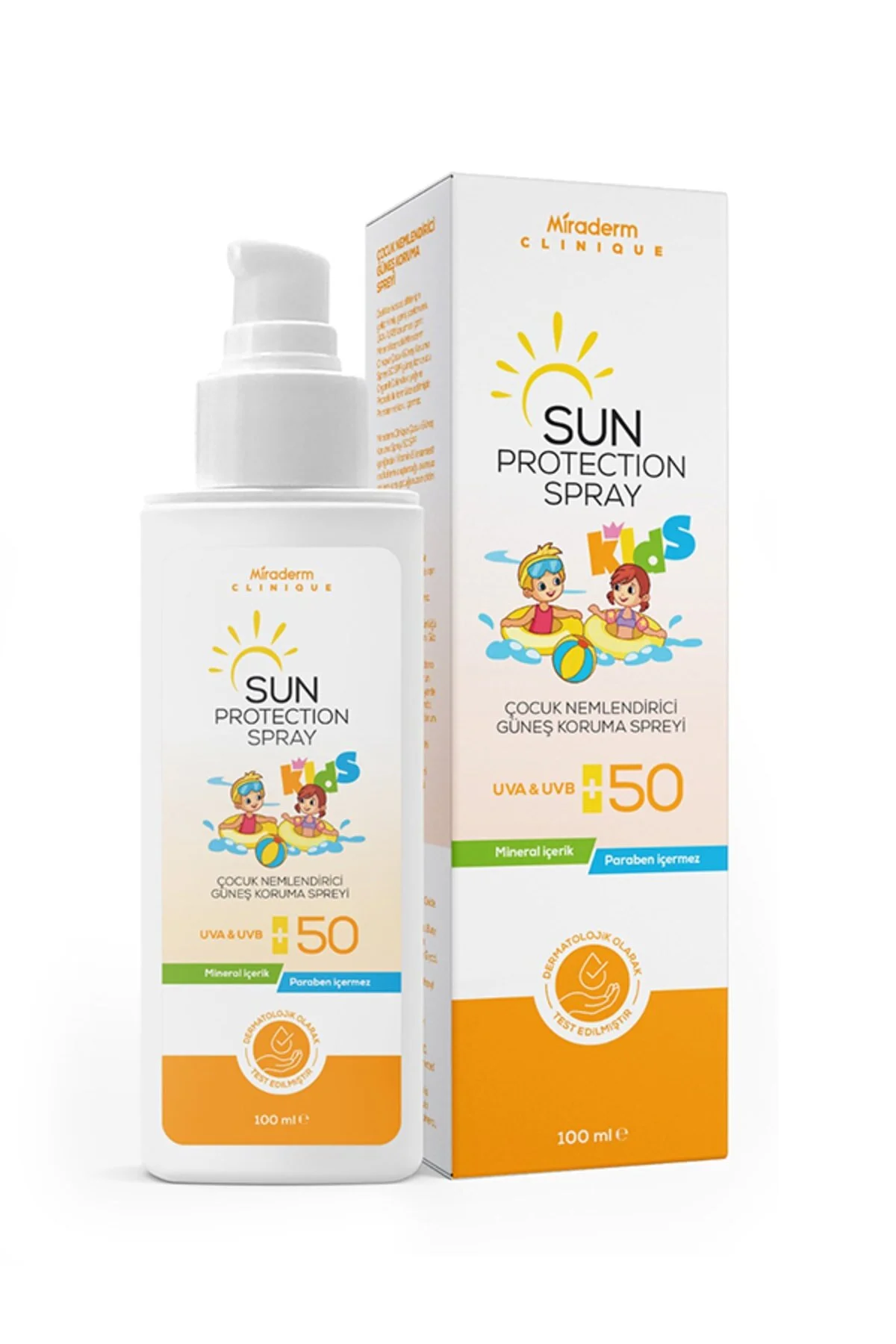 MIRADERM SUN KIDS SPR 100 ML 50+