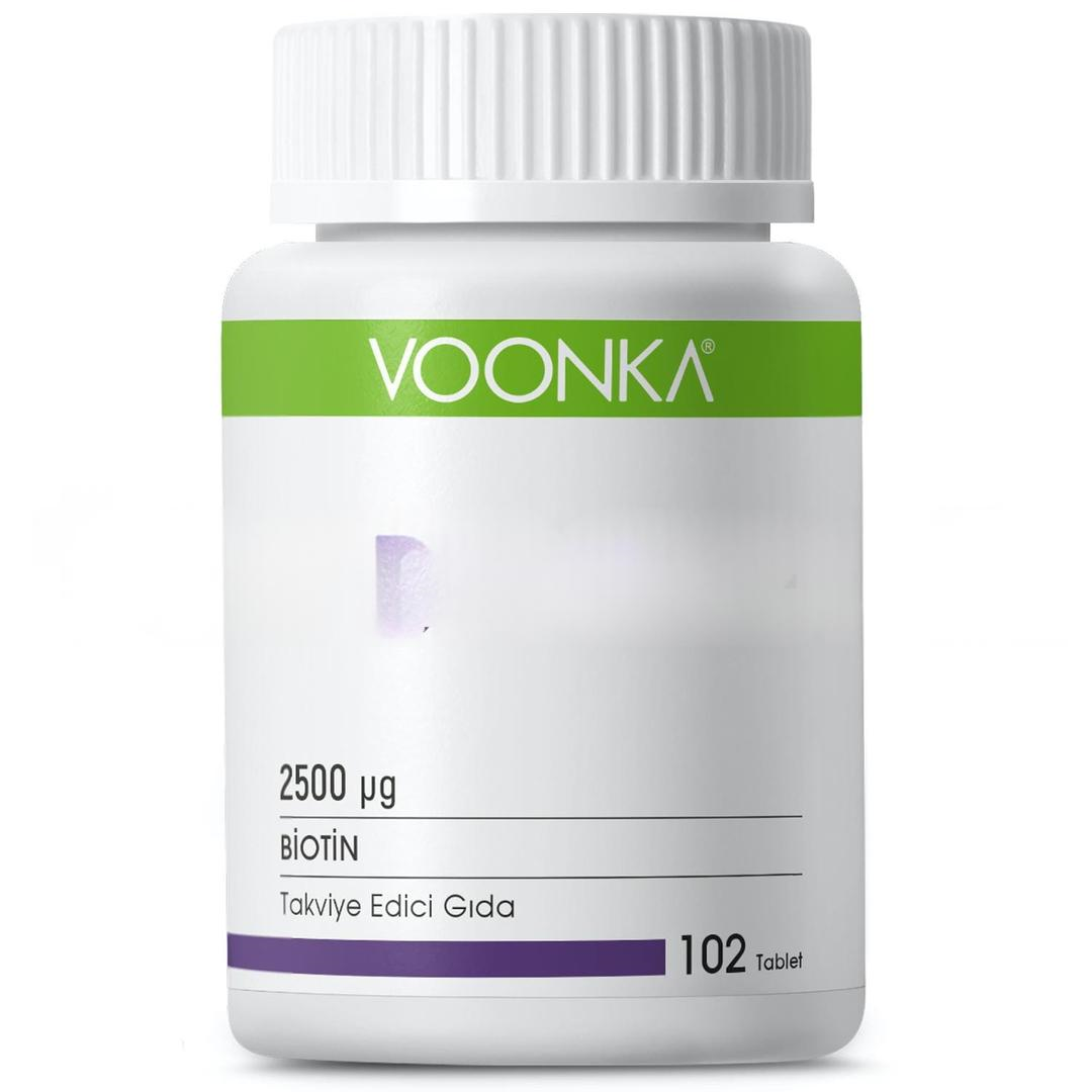 Voonka Biotin 102 Tablet - Eski Ambalaj