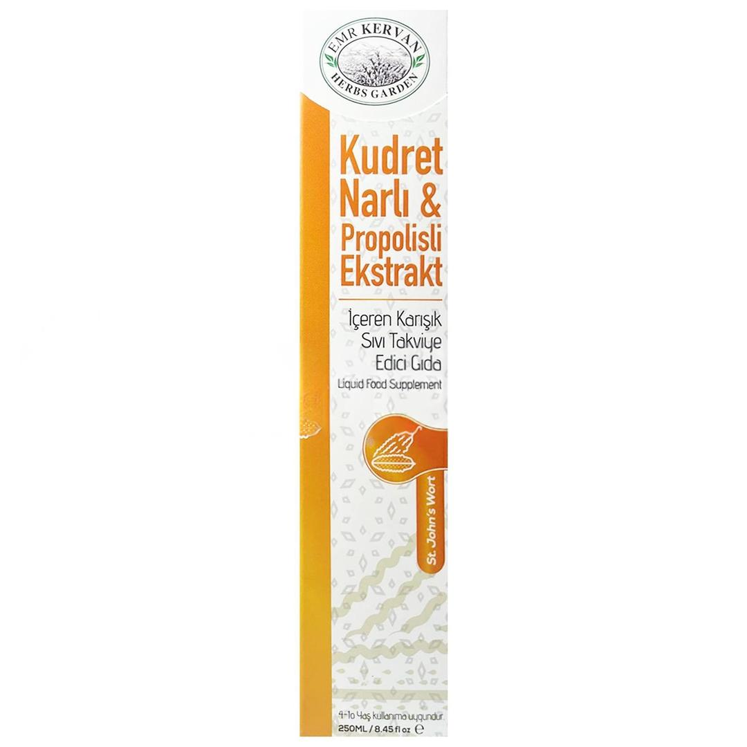 Emr Kervan Herbs Garden Kudret Narlı Propolisli Eksrakt İçeren Karışık Takviye Edici Gıda 250 ml