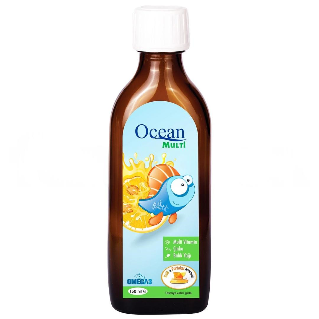 Ocean Multi Ballı Portakal Konsantreli Şurup 150 ml - Eski Ambalaj