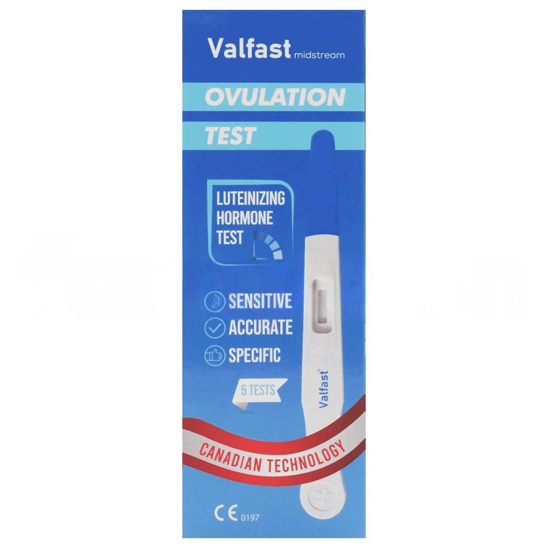 Valfast Ovulasyon Doğurganlık Testi 1 Kutu 5 Adet