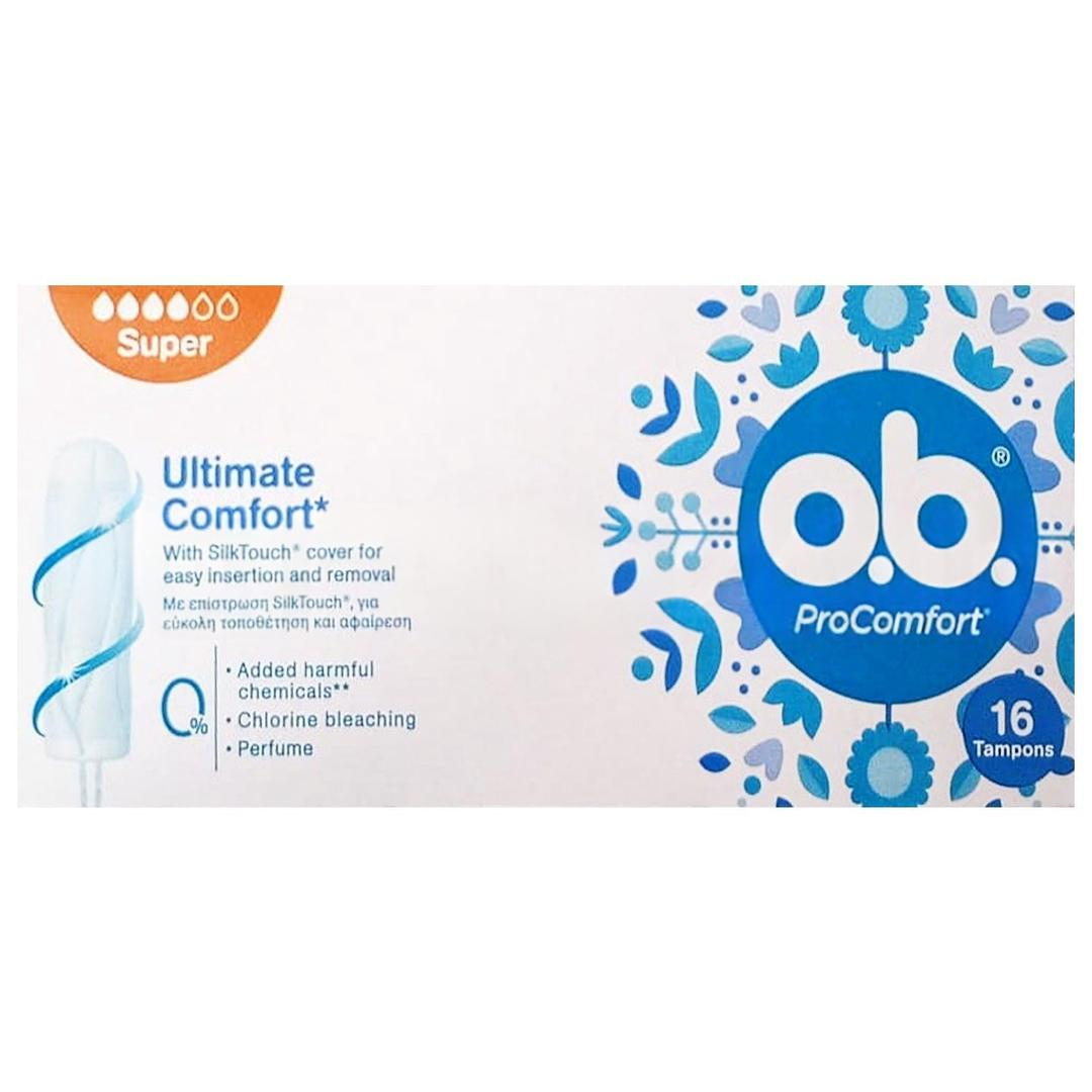 O.B. ProComfort Tampon Süper 16'lı - Eski Ambalaj