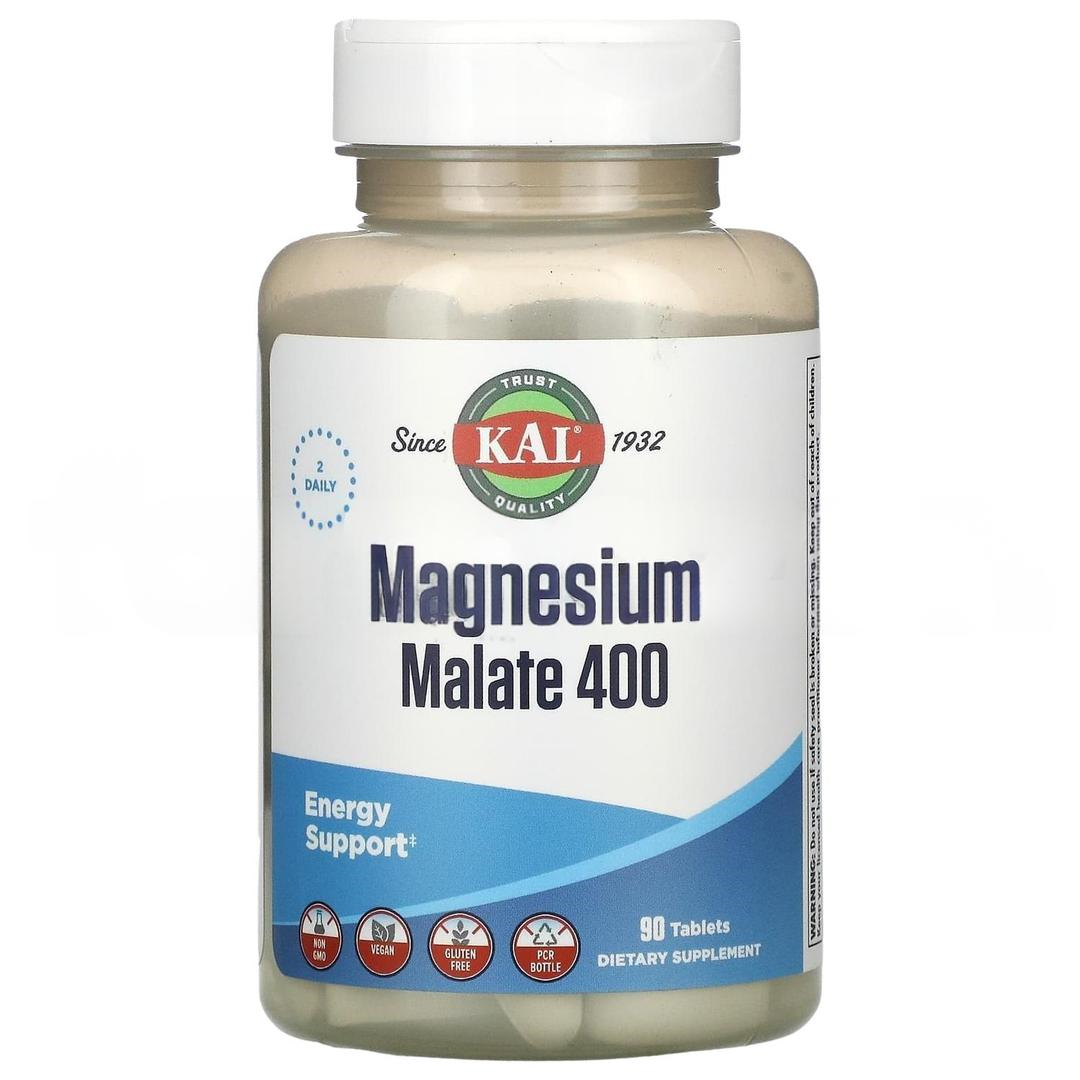Kal Magnesium Malate 400 90 Tablets- İthal