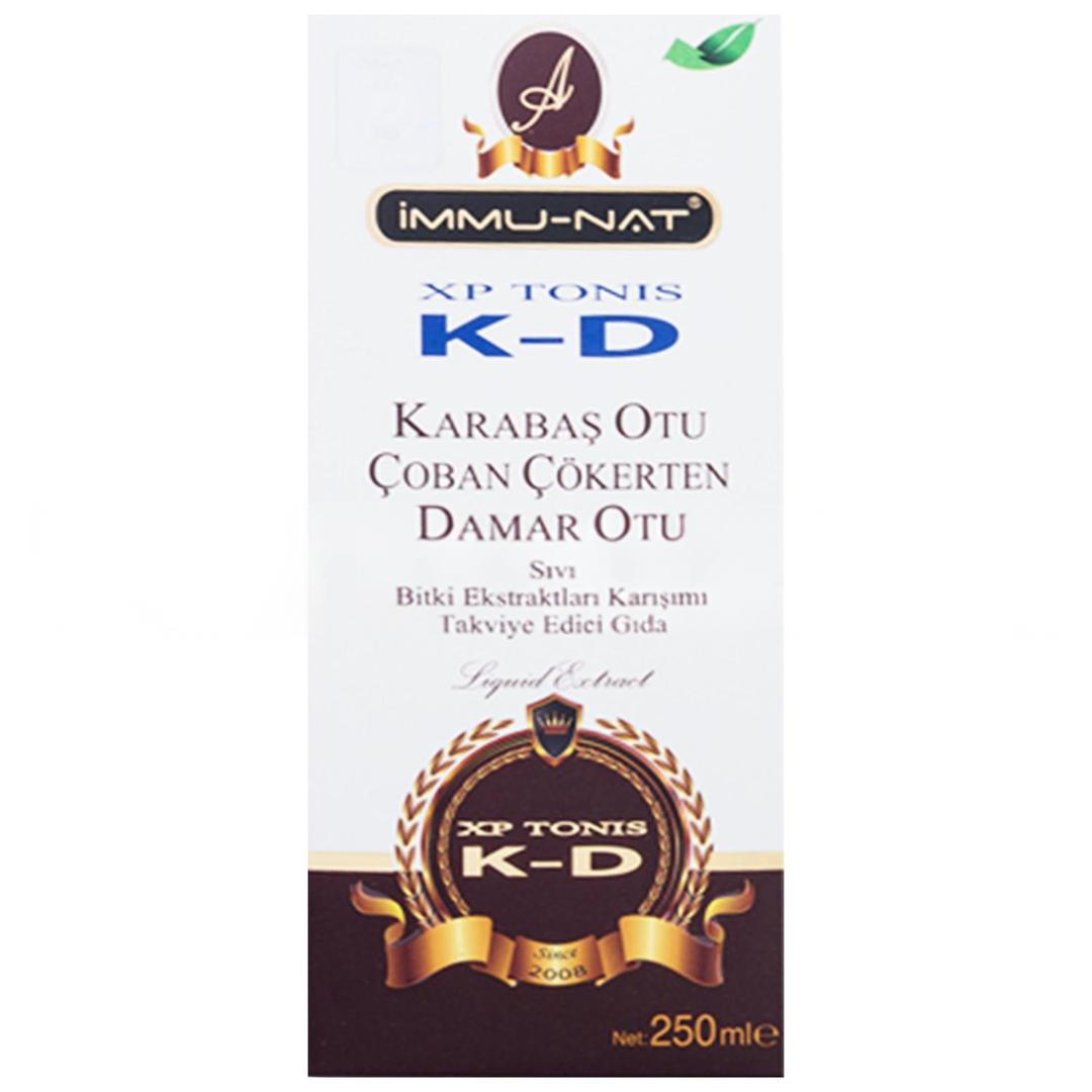 Immunat XP Tonis K-D Karabaş Otu Çoban Çökerten Damar Otu 250 ml - Eski Ambalaj