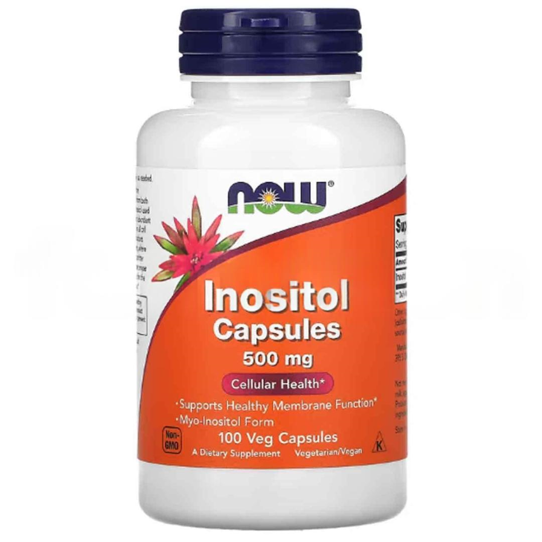 Now Foods Inositol Capsules 500 mg 100 Veg Capsules - İthal