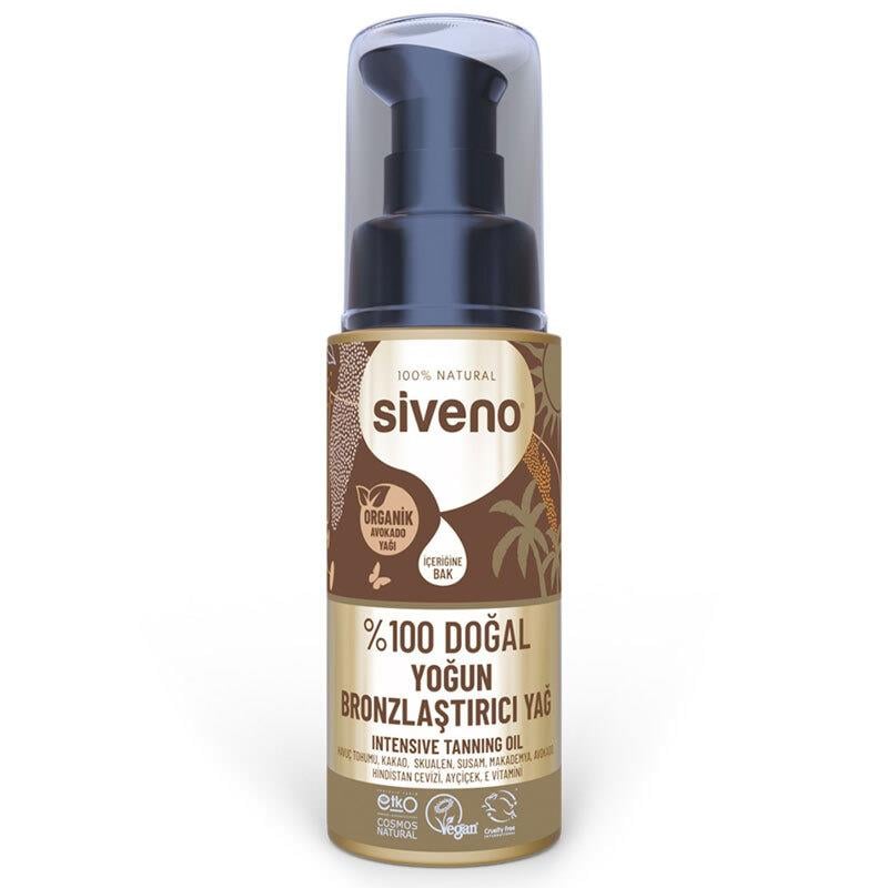 Siveno %100 Doğal Yoğun Bronzlaştırıcı Yağ 50 ml