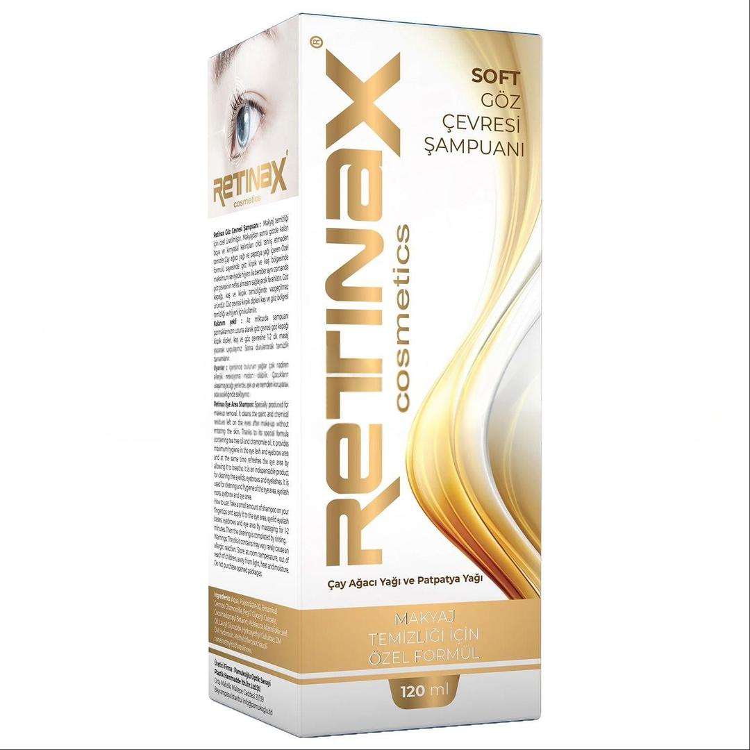 Retinax Soft Makyaj Sonrası Göz Çevresi Şampuanı 120 ml