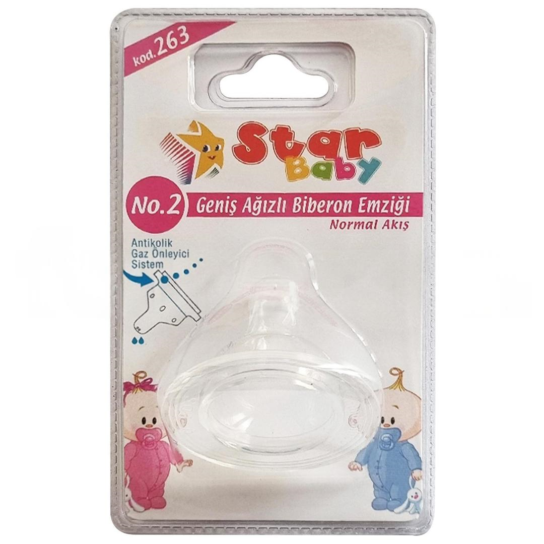 Star Geniş Ağızlı Biberon Başlığı No: 2
