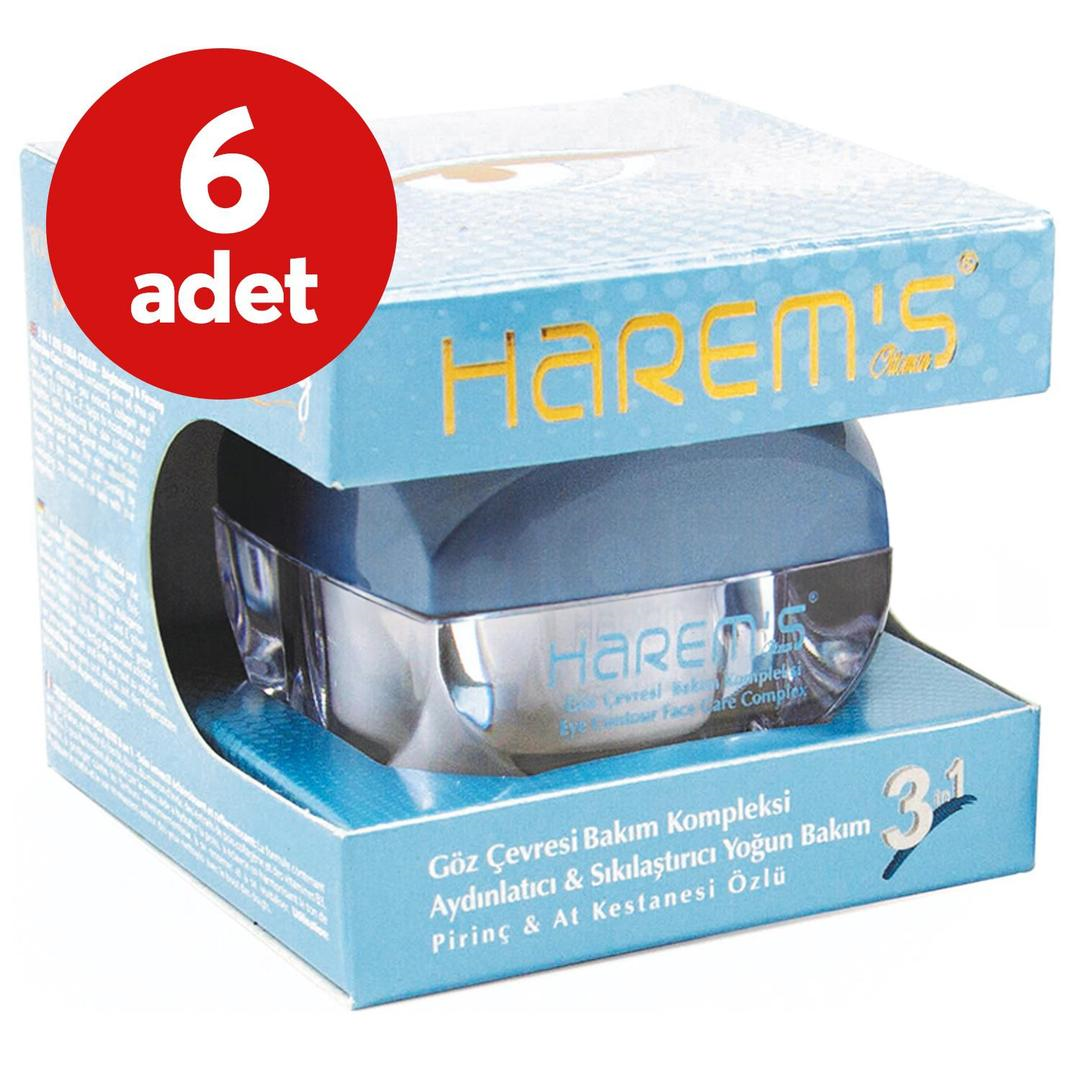 Harem's Profesyonel 3in1 Göz Çevresi Kremi 20 ml - 6 Adet