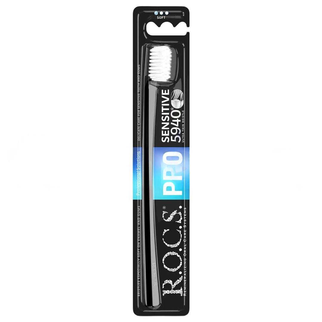 Rocs Pro 5940 Sensitive Ultrathin Bristle Diş Fırçası Soft Beyaz