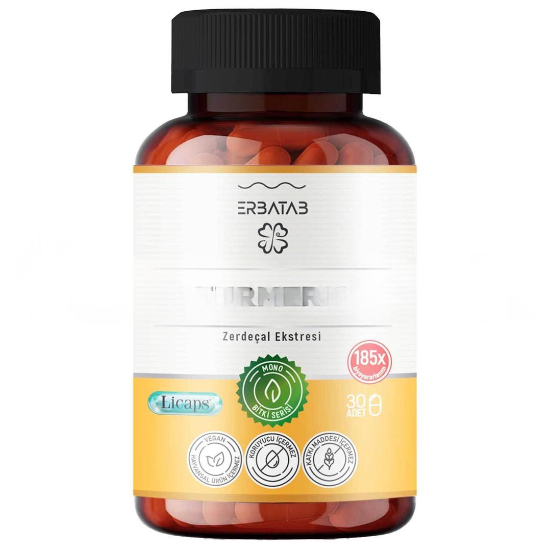 Erbatab Turmeric 30 Kapsül