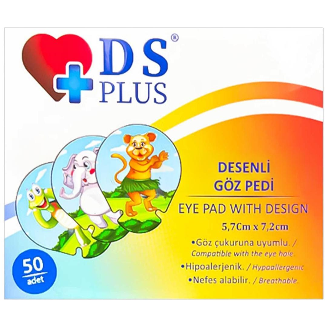 Damla Sağlık Plus Desenli Çocuk Göz Pedi 50'li