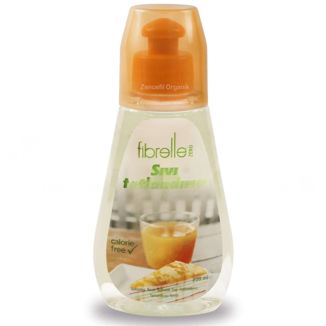 Fibrelle Zero Sukralozlu Sıvı Tatlandırıcı 200 ml